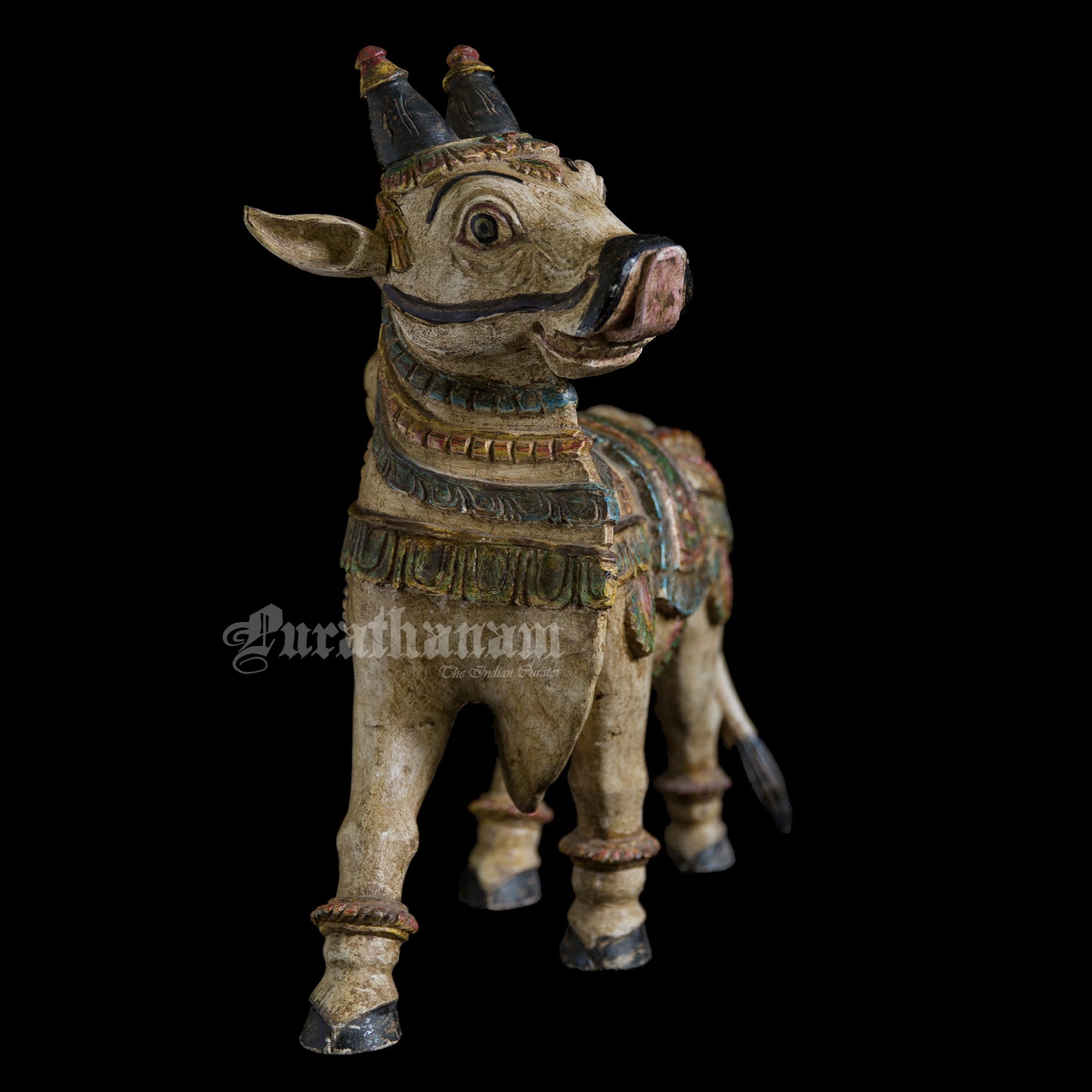 Wooden Rishabha Wahan