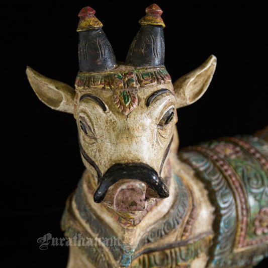 Wooden Rishabha Wahan