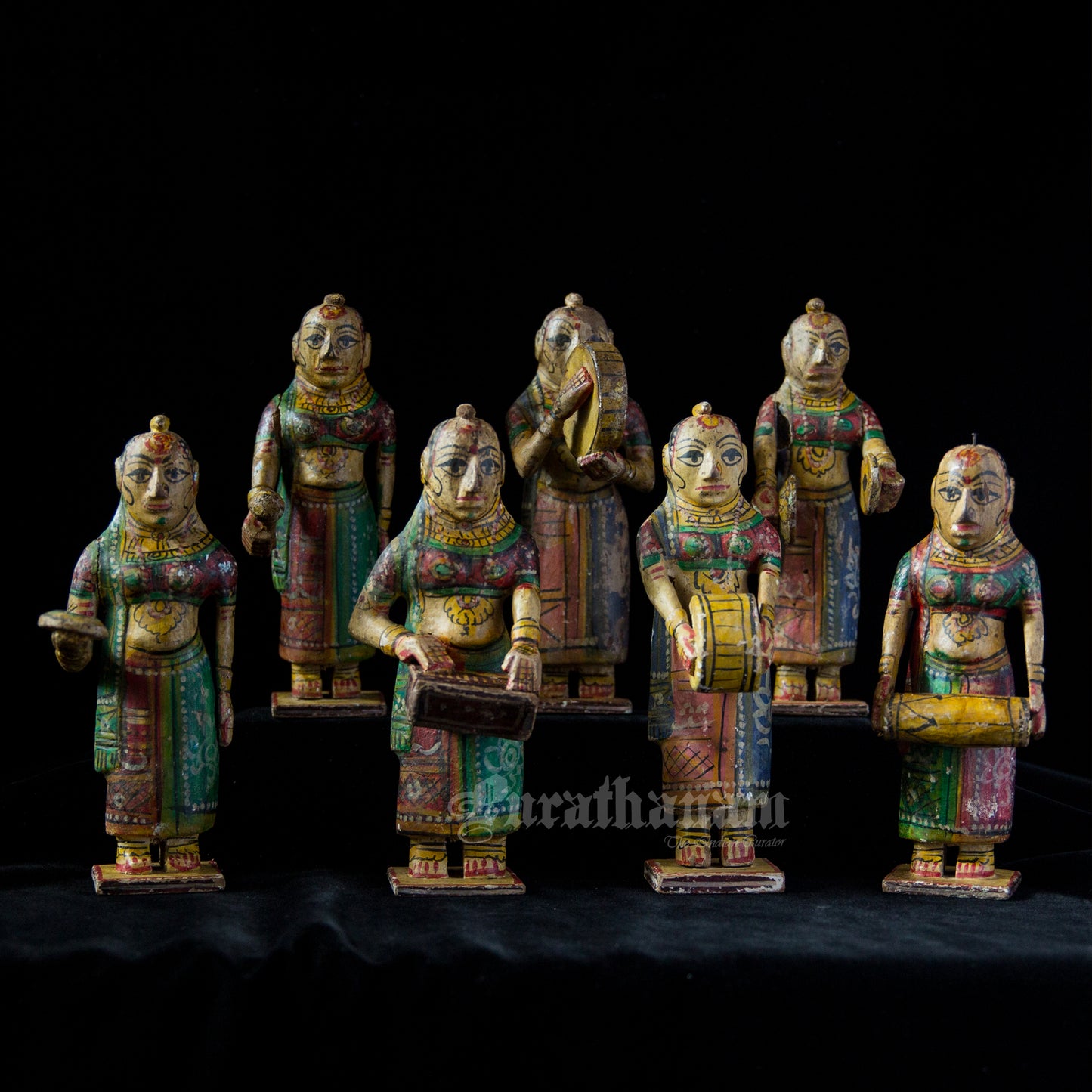 Handmade orchestra wooden Figurines