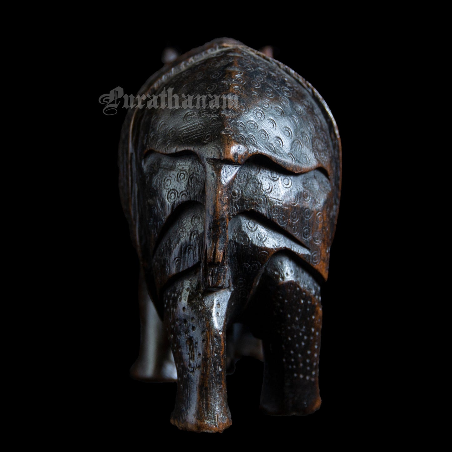 Rhinoceros - Teak wood