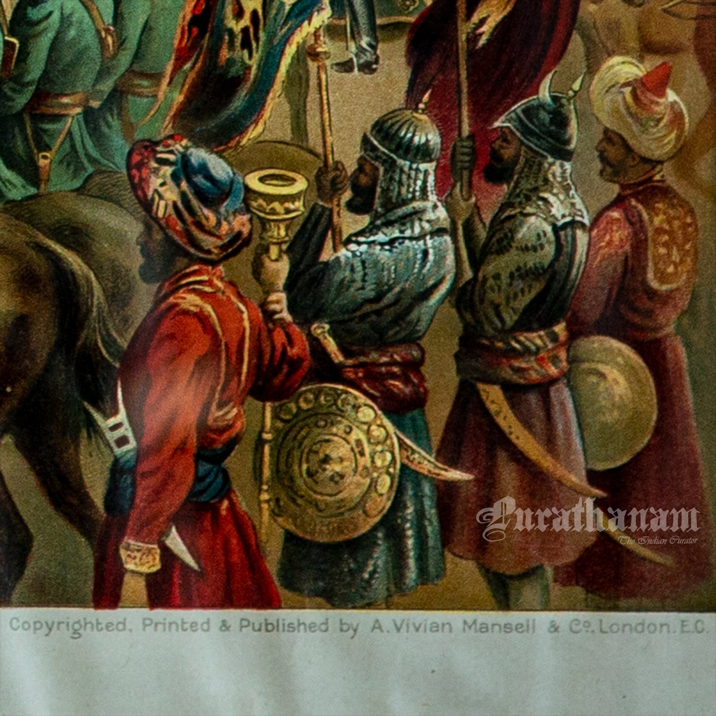 Delhi Durbar 1911 - Chromolithograph Print, London