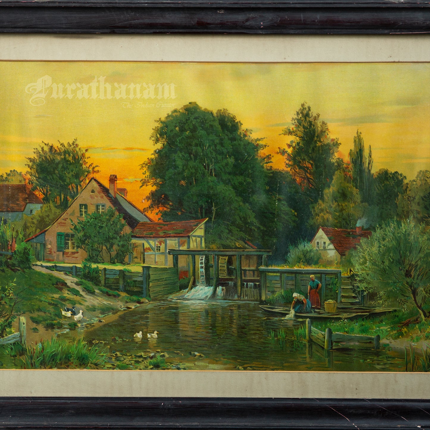The Village - Chromolithograph Print, Germany