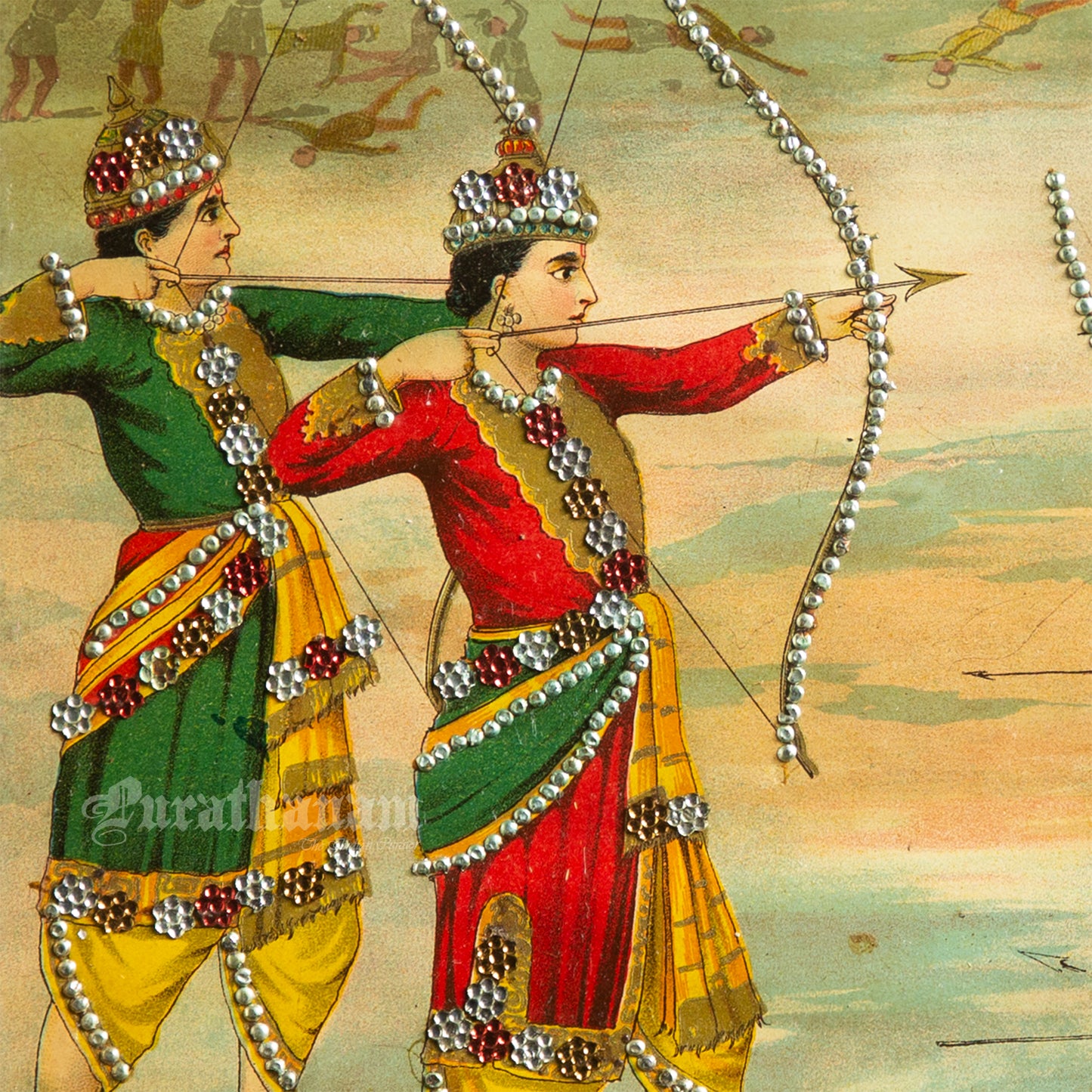 Ram Ravan Yuddh - Lithograph Print
