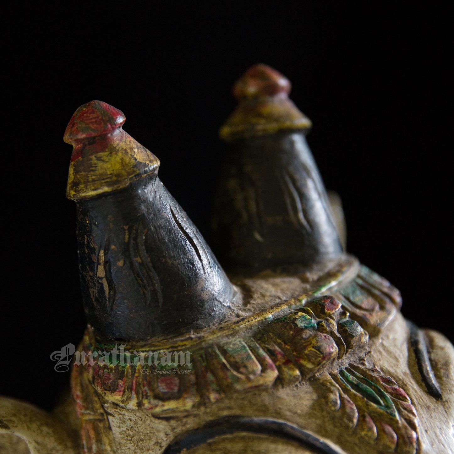 Wooden Rishabha Wahan