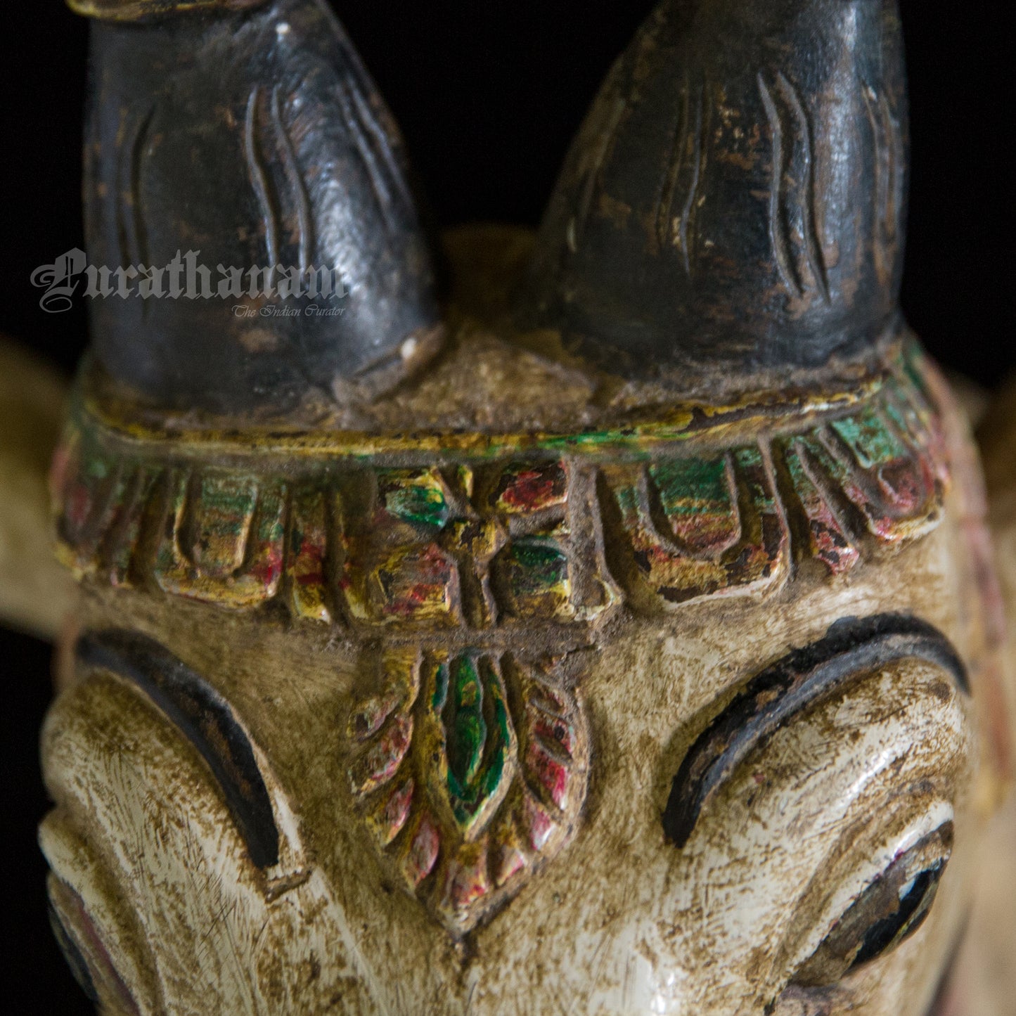 Wooden Rishabha Wahan