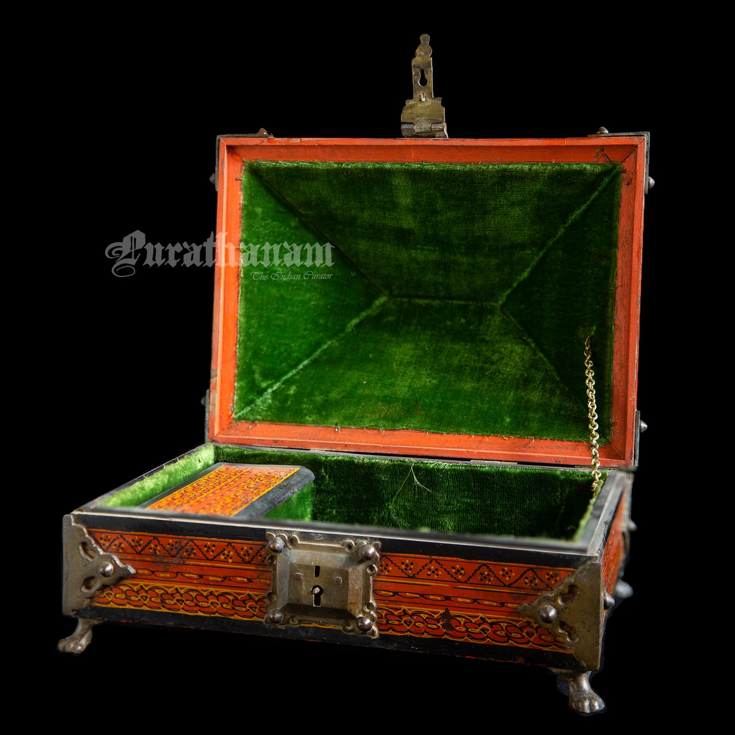 Kerala Nettur Petti (Wooden Jewelry Box)