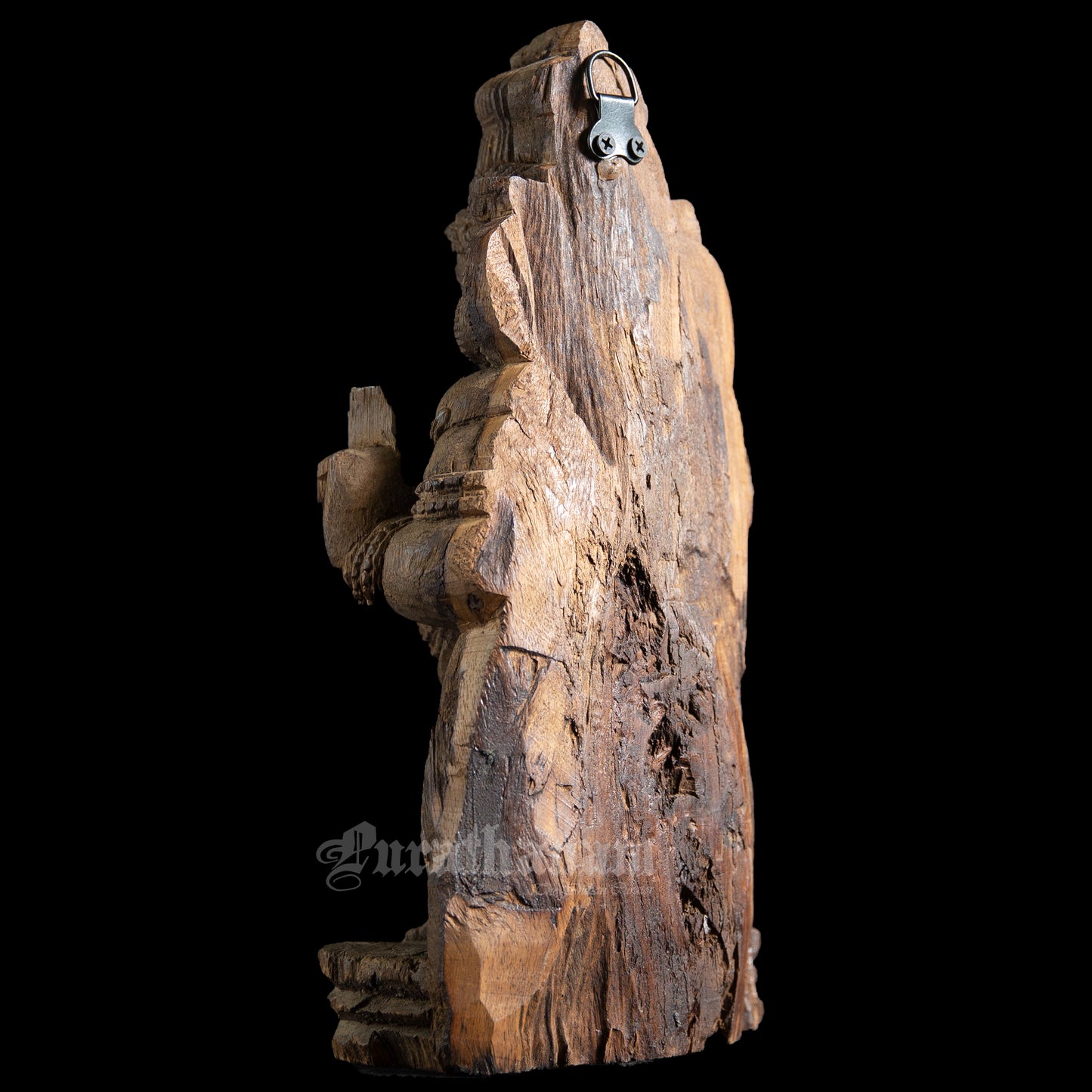 Dwarapalak Wooden Sculpture