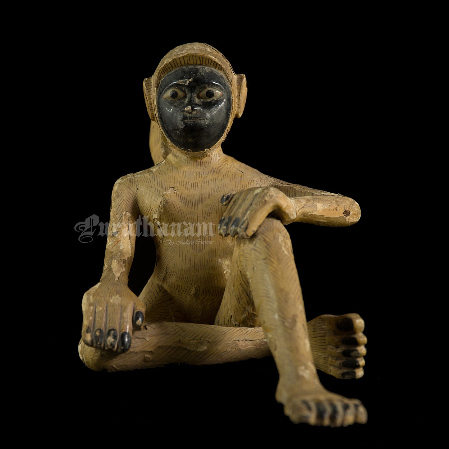 Seated female White Monkey