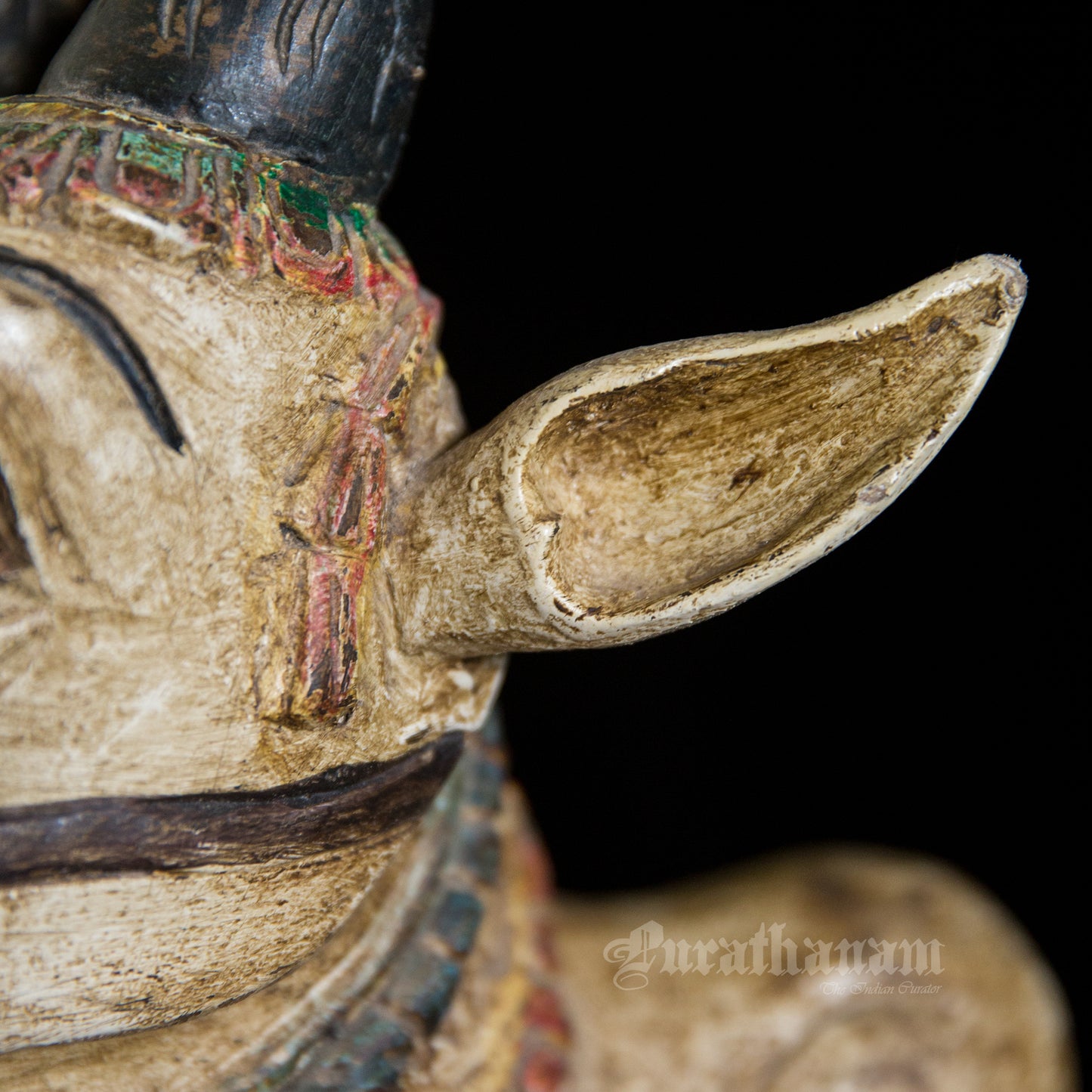 Wooden Rishabha Wahan