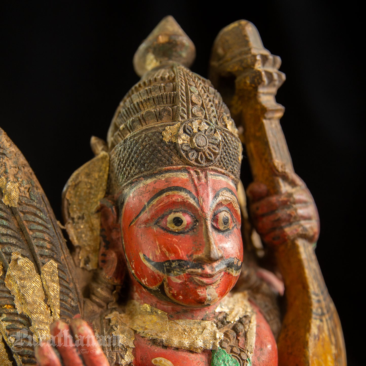 Gandharva wooden Sculpture