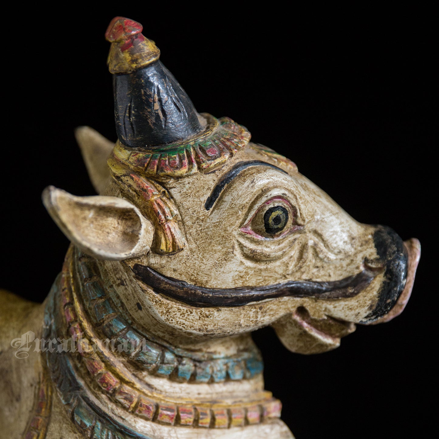 Wooden Rishabha Wahan