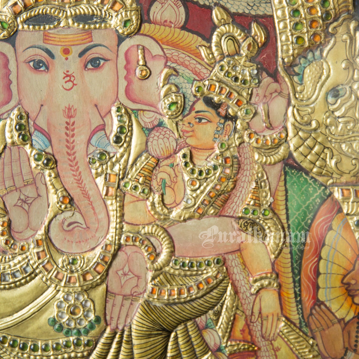 Ganapati - Tanjore Painting
