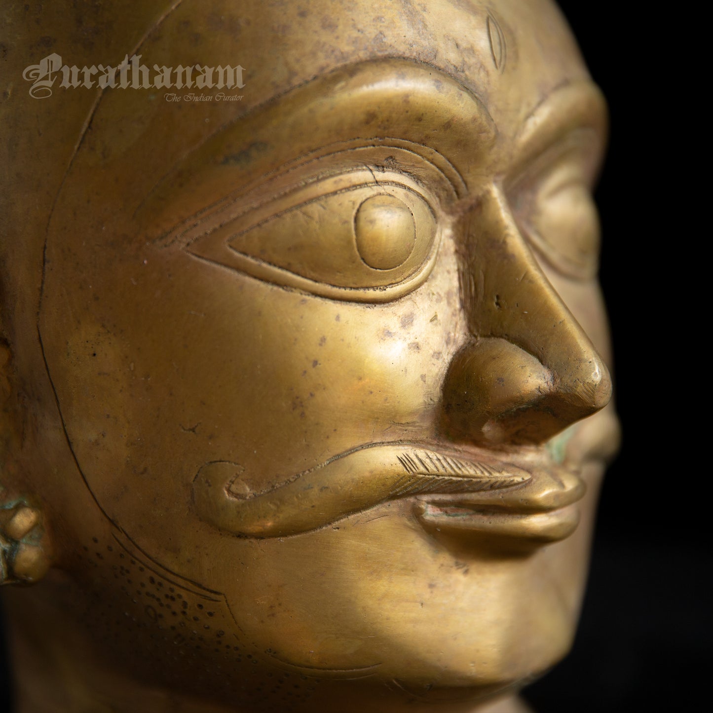 Bhairava Head - Brass