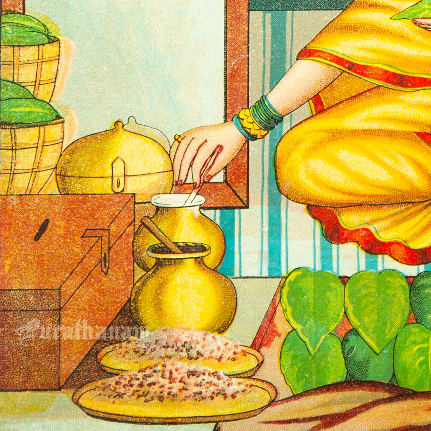 Panwali - Chromolithograph Print
