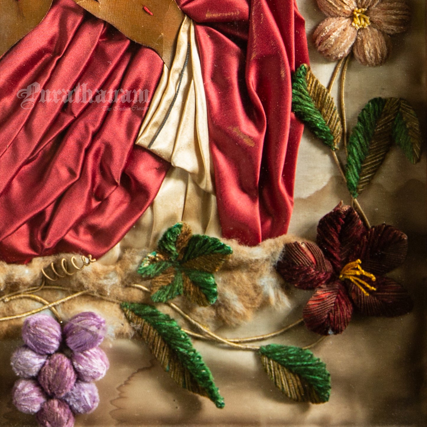 Jesus - Chromolithograph Print Embellished, London