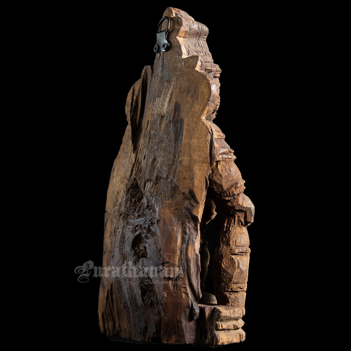 Dwarapalak Wooden Sculpture