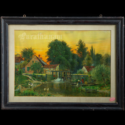 The Village - Chromolithograph Print, Germany
