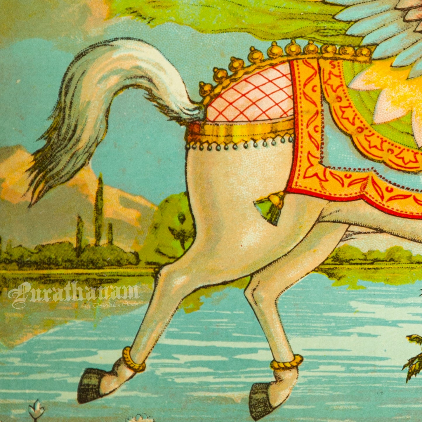 Burk-e-Albani - Lithograph Print