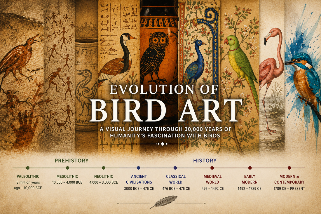 Evolution of Bird Art!