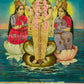 Luxmi Narayana - Lithograph Print (Embellished)