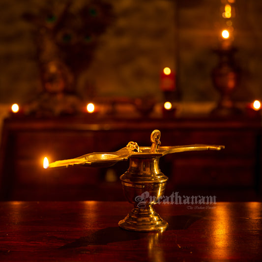Changala Vattam Vilakku - Brass ( Oil Lamps)