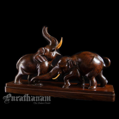 Elephants - Rose wood