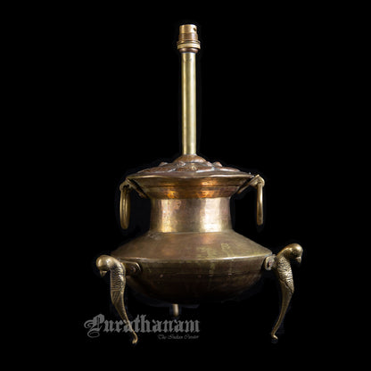 Heritage Brass Lamp (Copper Embellished)