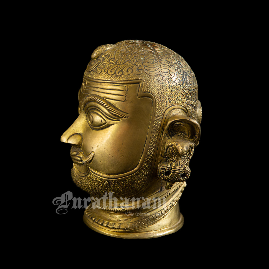 Mukhalingam - Brass sculpture