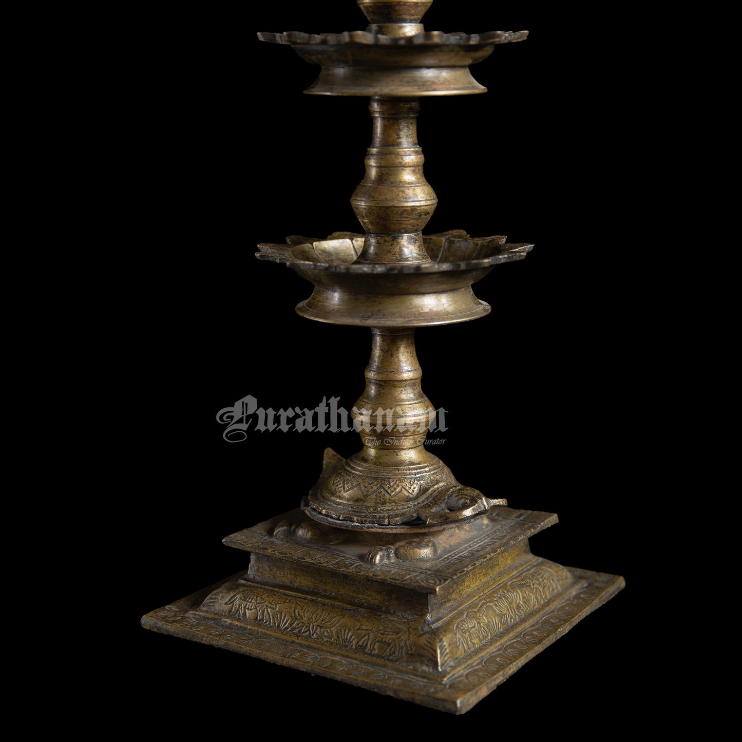 Annapakshi Kuthuvilakku - Brass ( Oil Lamp)