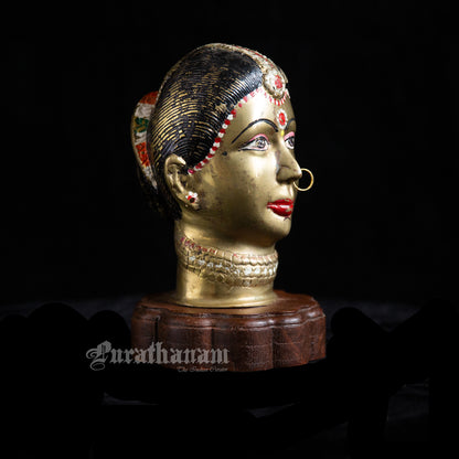 Gauri Head - Brass