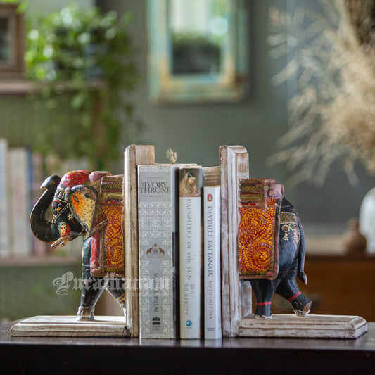 Elephant Book ends