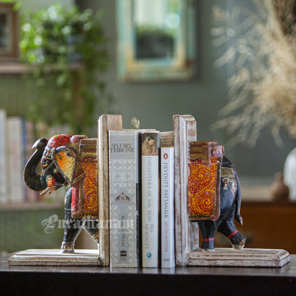 Elephant Book ends