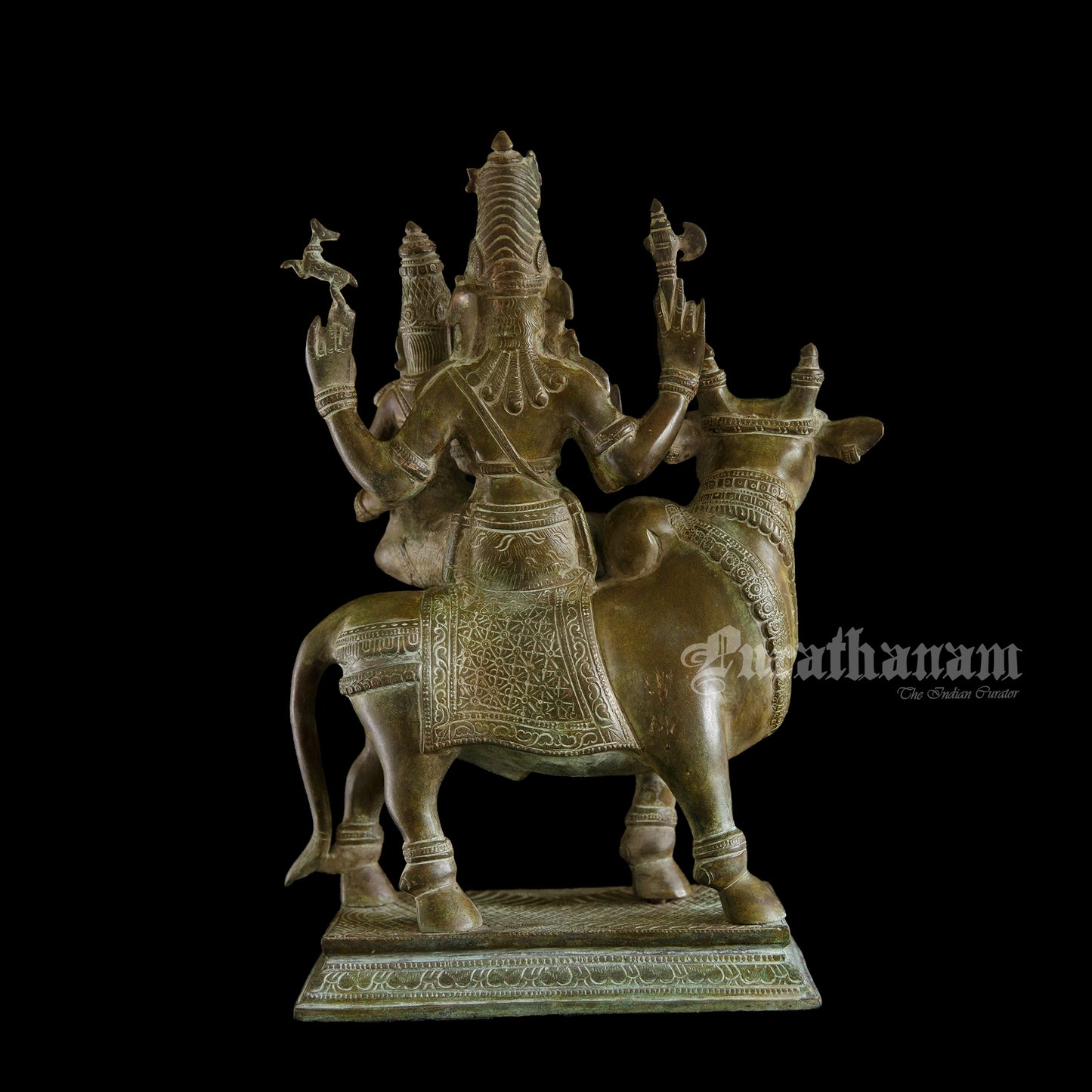 Uma Maheshvar Brass Sculpture