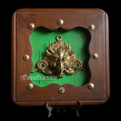 Nepalesebrass Brass Garuda - Plaque