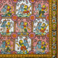 Krishna Leela - Patachitra Painting