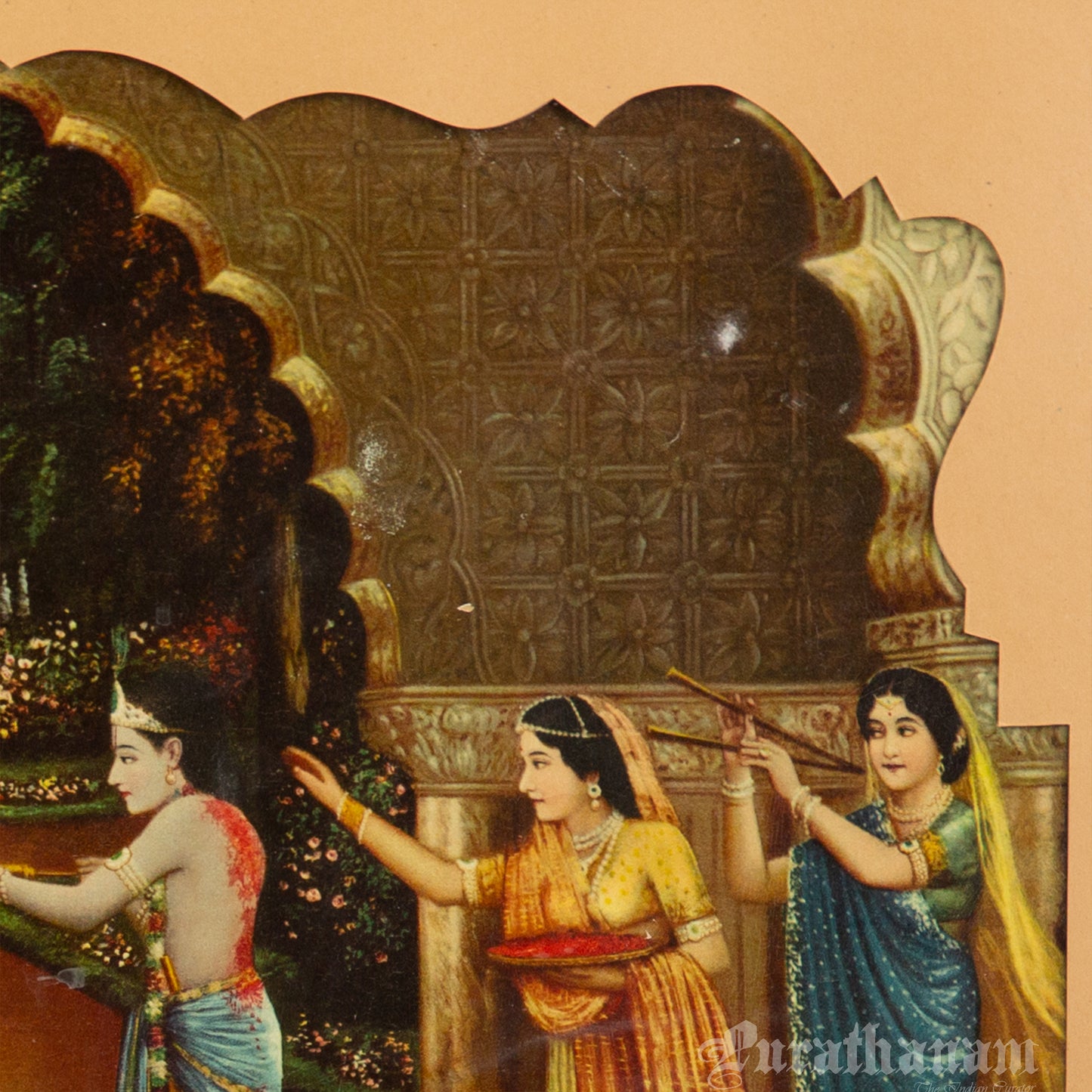 Rang Panchami by Vasudeo H. Pandya (Oleograph Print)