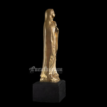 The Virgin Mary - Brass Sculpture