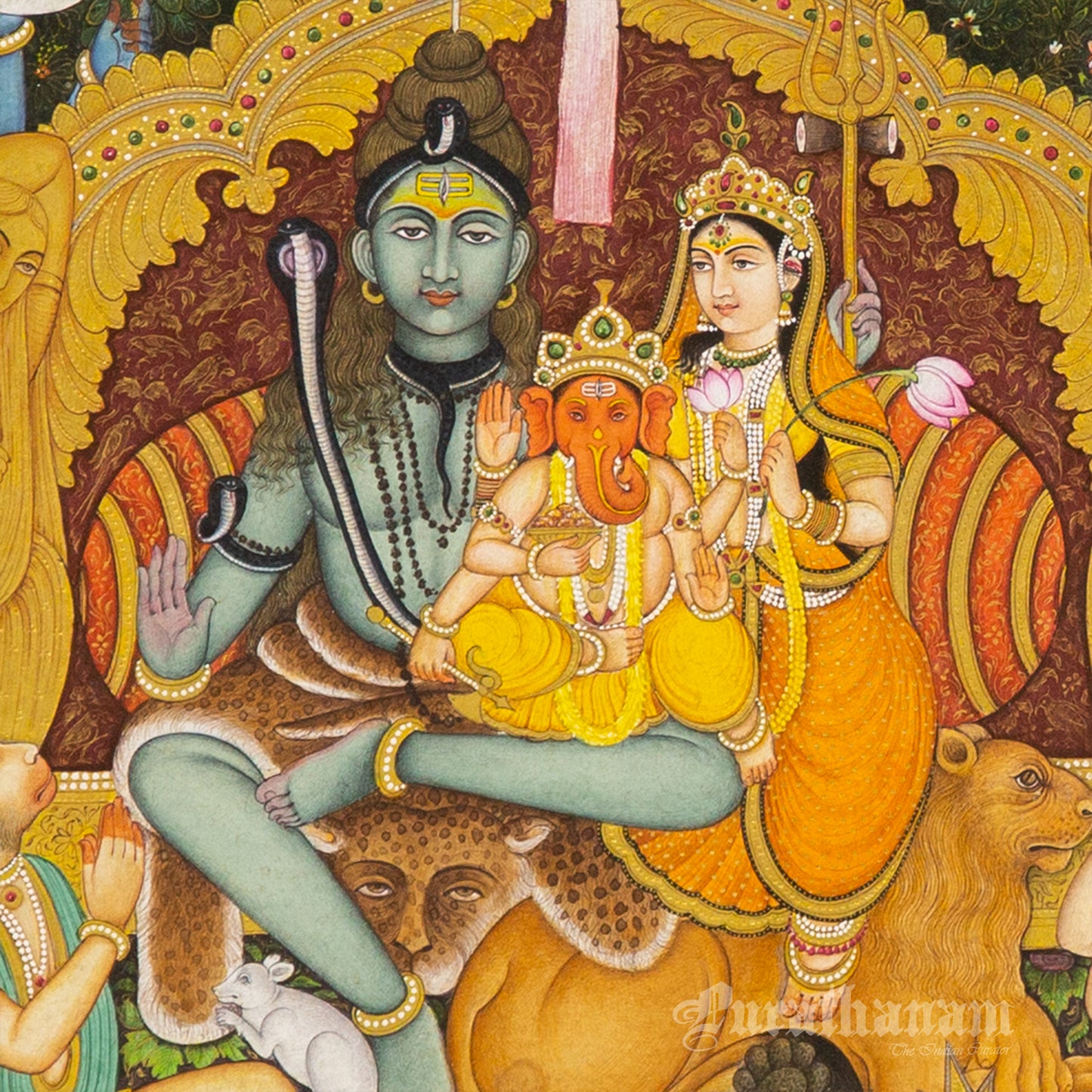 Cosmic Darbar – Miniature Painting
