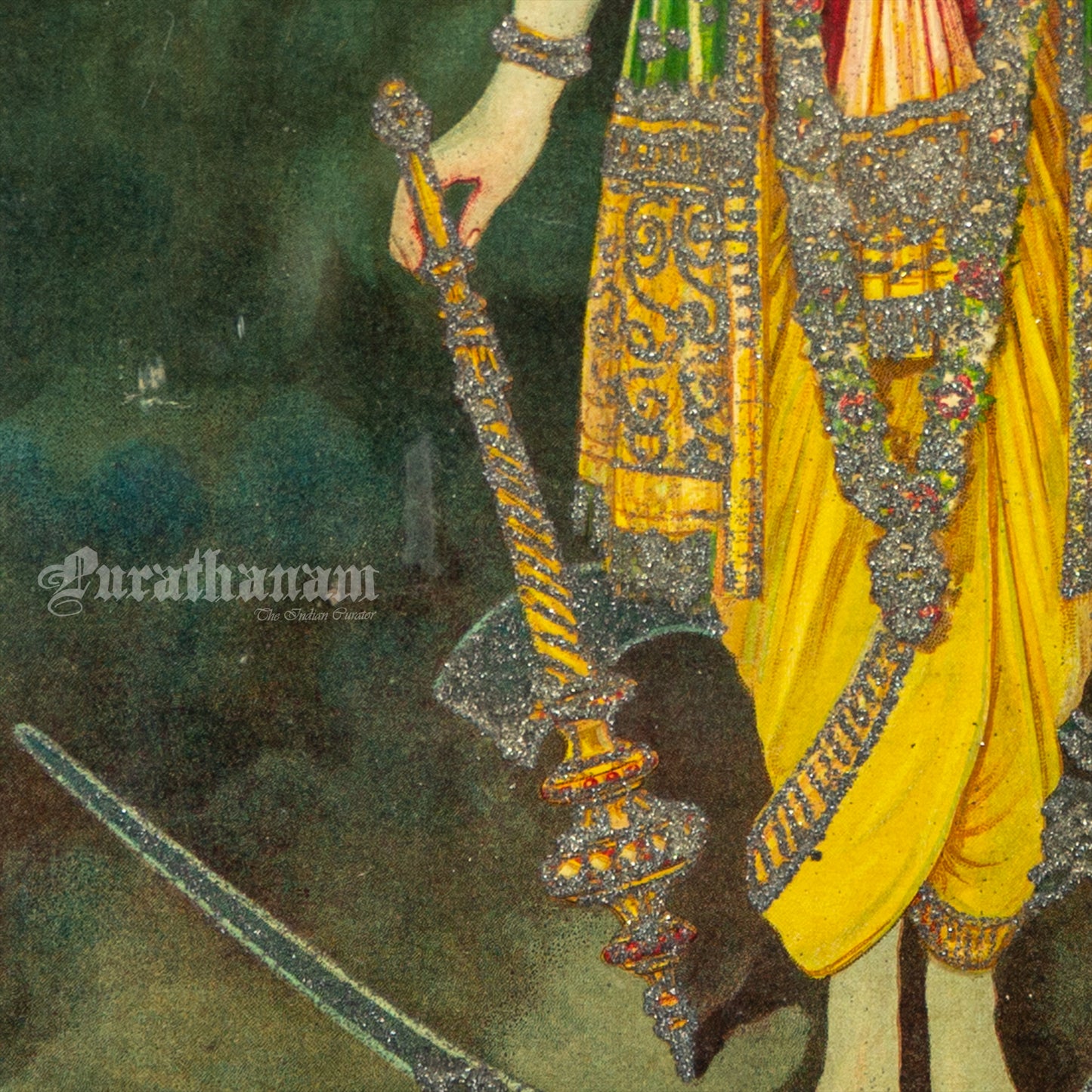 Shree Vasudeva  by M. V. Dhurandhar  (Oleograph Print)