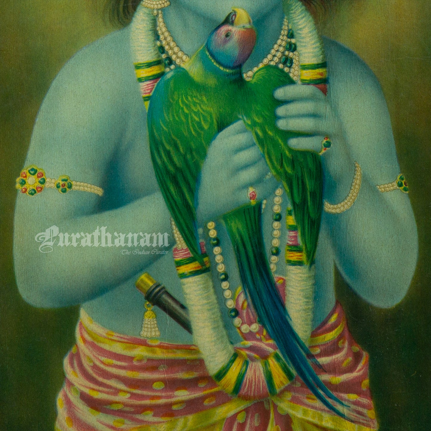 Man-Har-Krishna (Oleograph Print)