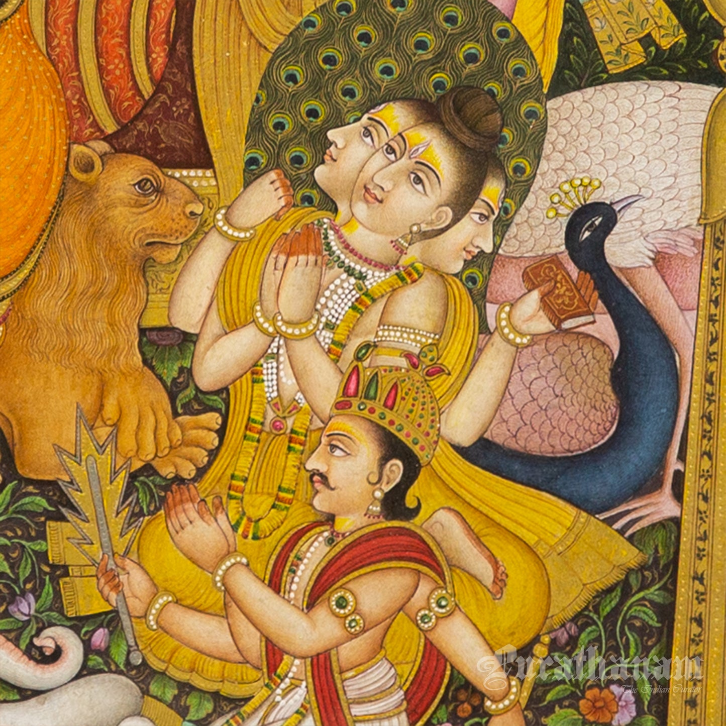 Cosmic Darbar – Miniature Painting