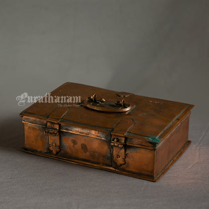 Rectangular Cash Box - Copper