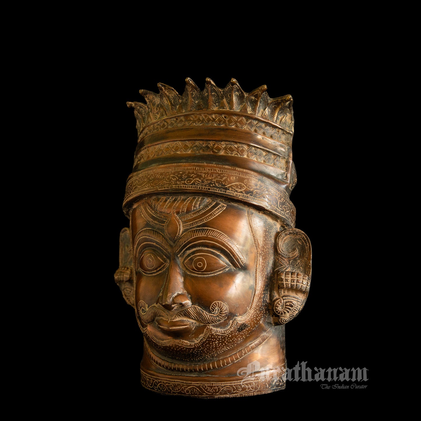 Bhairava Head   - Brass