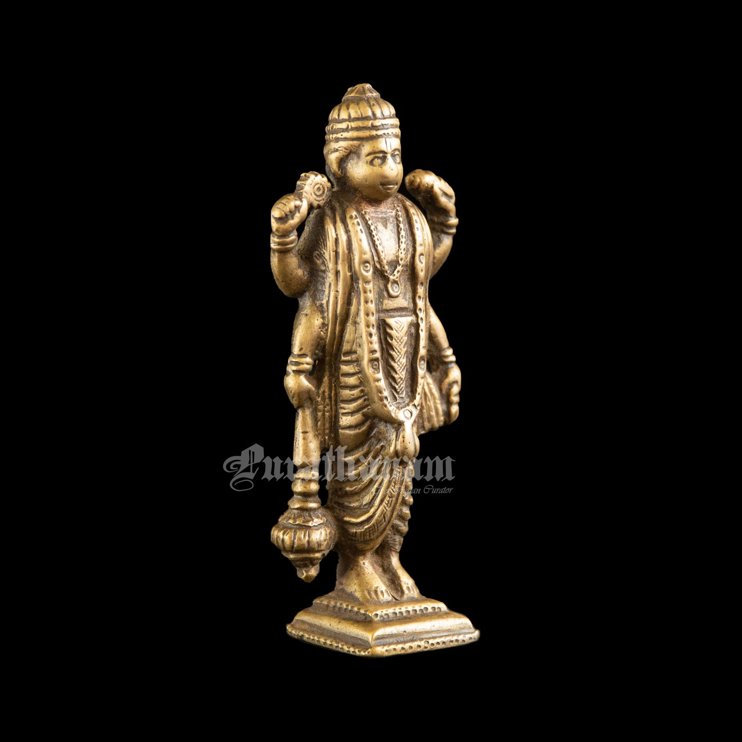 Vishnu Figurine   - Brass