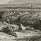 Culloden Moor, Looking across the Moray Firth -Steel Engraving