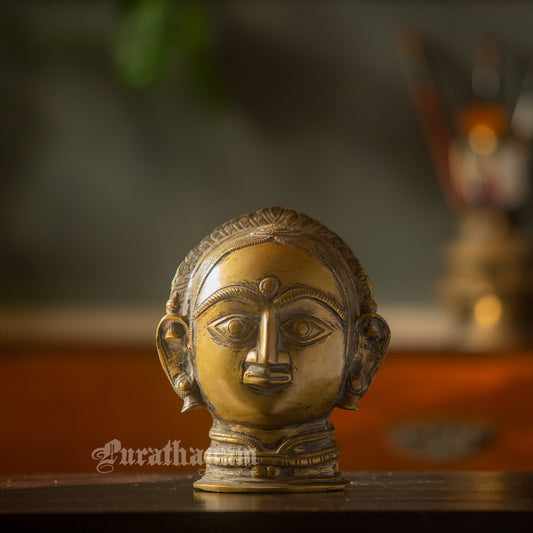 Gauri Head   - Brass