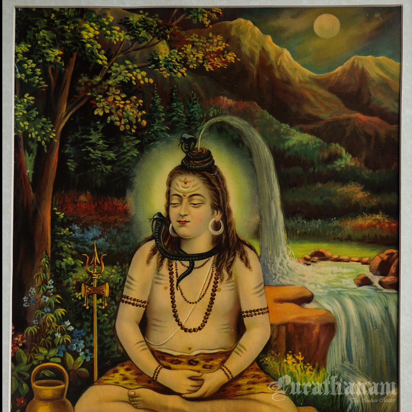 Kailash Nath - Oleograph Print