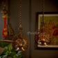 Gajalakshmi Hanging lamp set - Brass