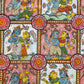 Krishna Leela - Patachitra Painting