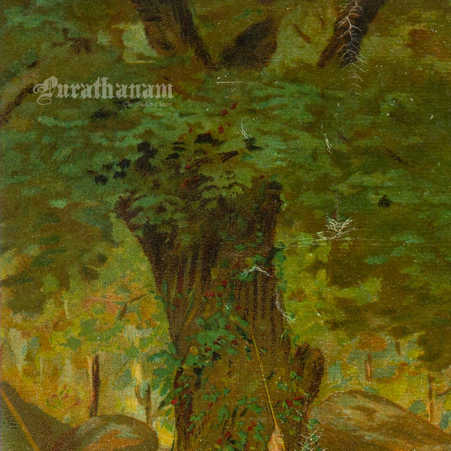 Shankarachariyar by Ravi Varma - Oleograph Print